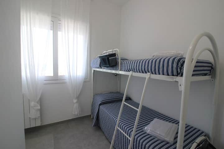 Slaapkamer (met stapelbed) 