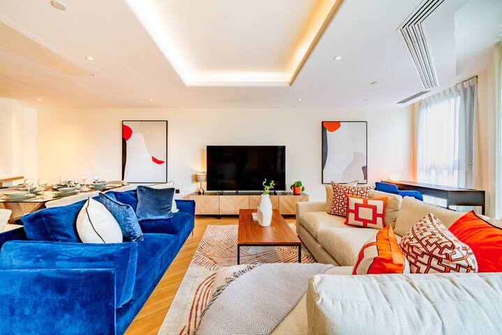 10mn from Big Ben/Lux 2BR APT/KingB/2bath/sleep 6 gallery image 2