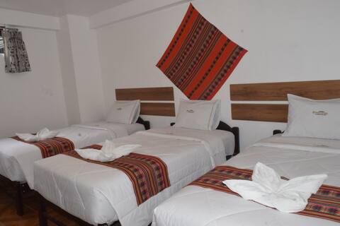 Quadruple comfort room.