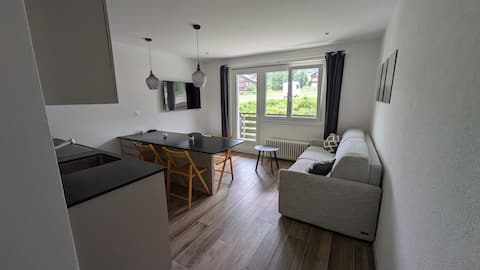 Popular Airbnb listing: New apartment in the center of Morgins with garage in Troistorrents