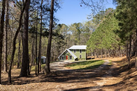 Camp Dude: A-Frame on West Point Lake in Lagrange