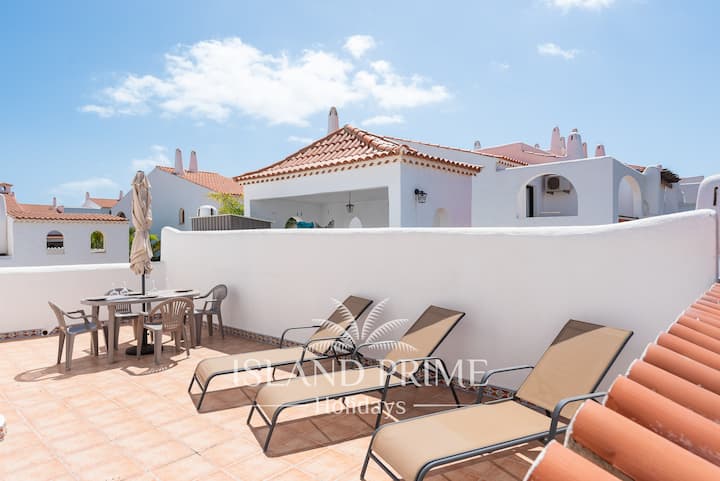 Huge Terrace Holiday In Heated Pool Complex Fc1209 - San Miguel de Abona