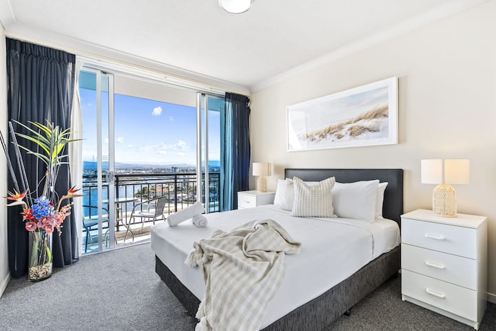 غرفة النوم 1 - 1 × سرير حجم وسط