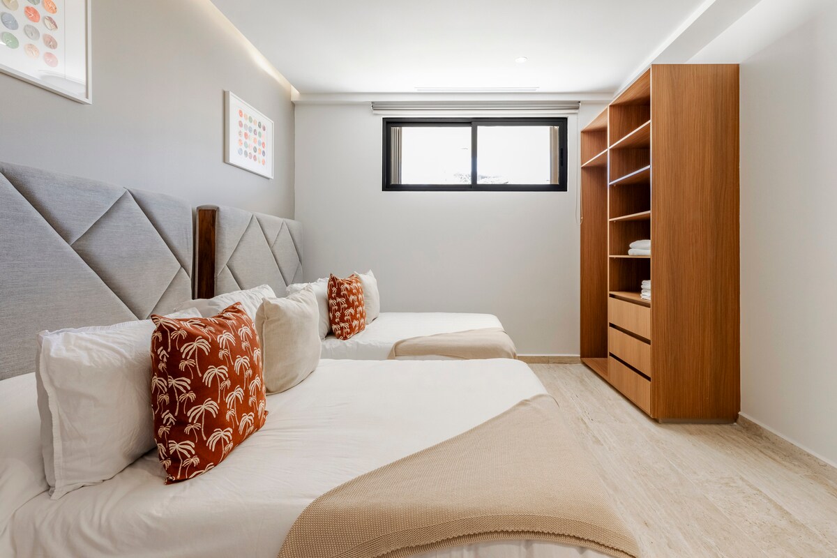 Dormitorio n.º 3: dos camas dobles