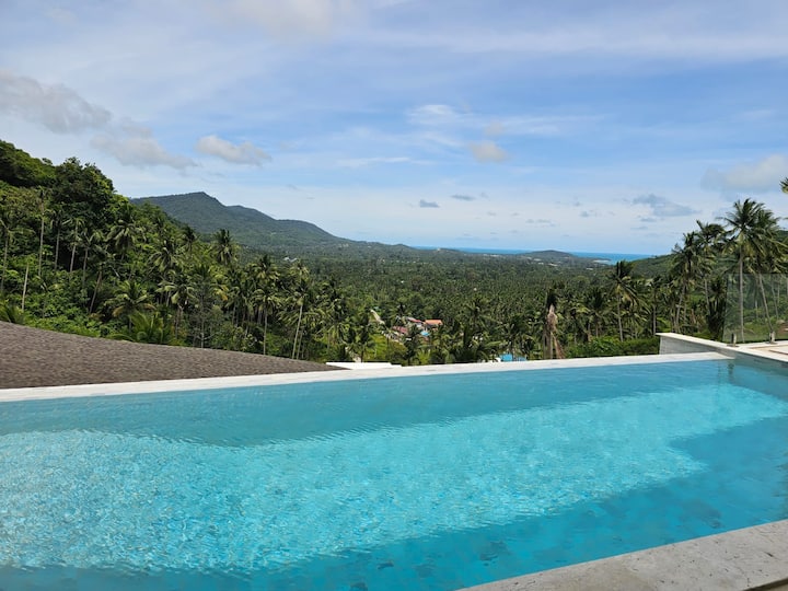 Villa On The Hill 4 Bed Sea View - Ko Samui