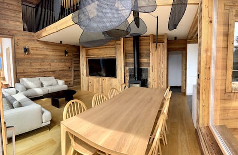 New, character cottage on Domaine de La Plagne