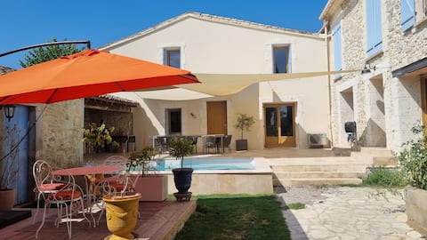 Gîte at the foot of Pic St Loup