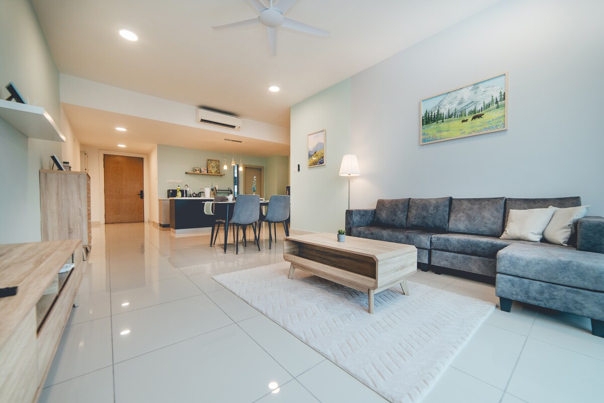 Mosaic Southkey FreshLiving 3BR Midvalley【Bathtub】 - Apartments for ...