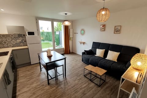 "Le PAISIBLE" Garden-Wifi-Parking