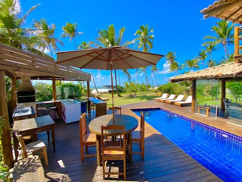 Beach house with private pool