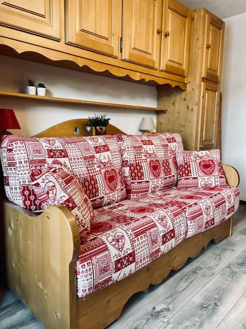 Airbnb performant: Beautiful studio 2/4 people - Close to slopes and blue lake à Morillon