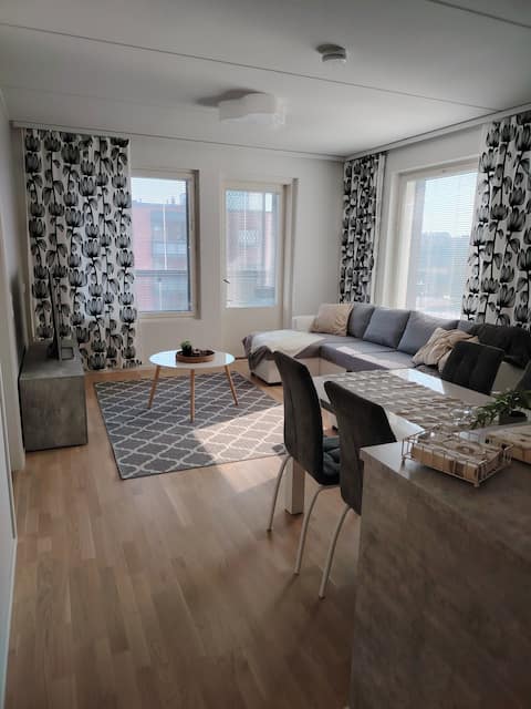 Successful Airbnb property: Cozy three-room apartment in Satakunta in Lutakko