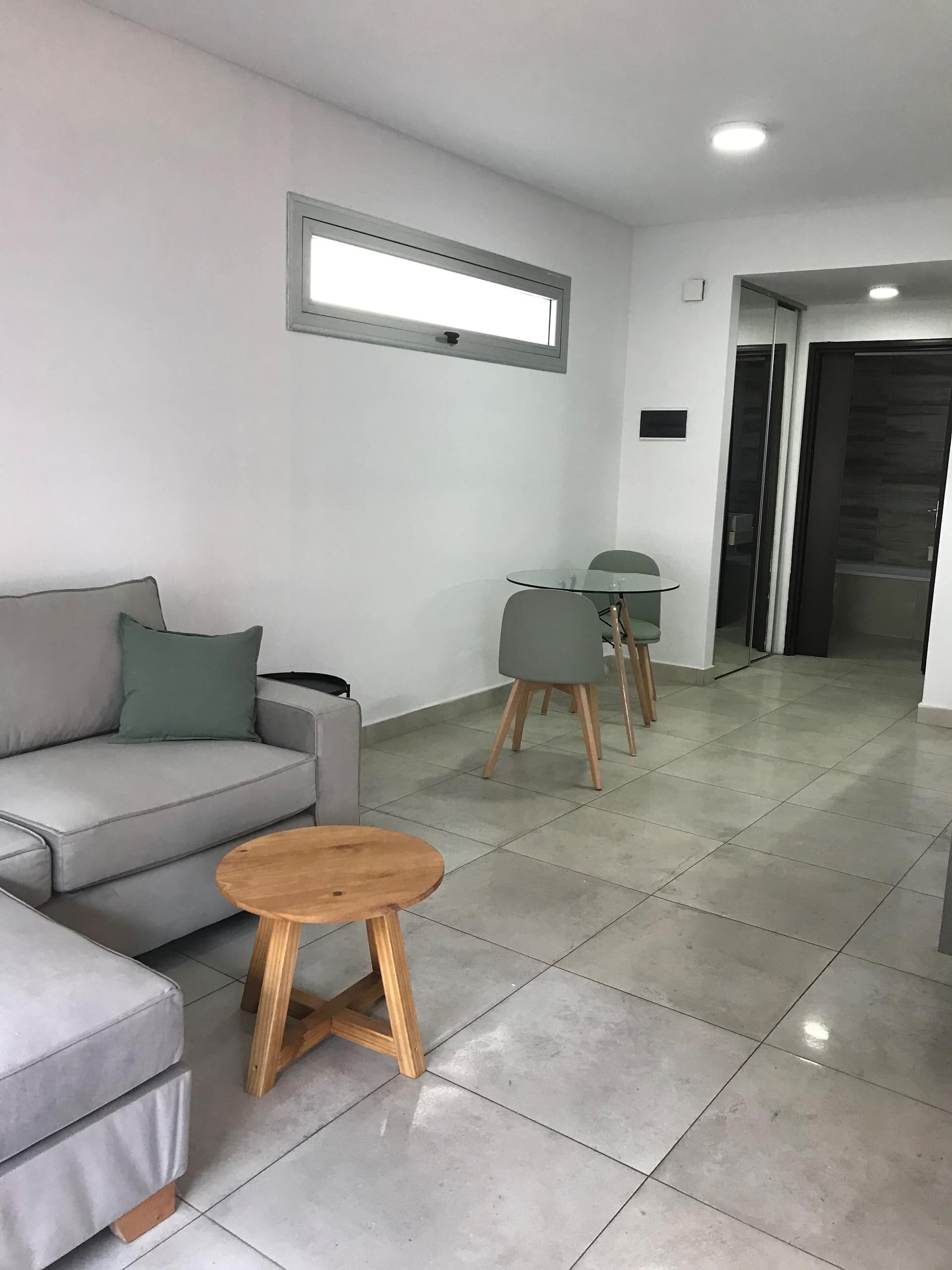 Apartamento de 1 quarto com varanda em Palermo Chico