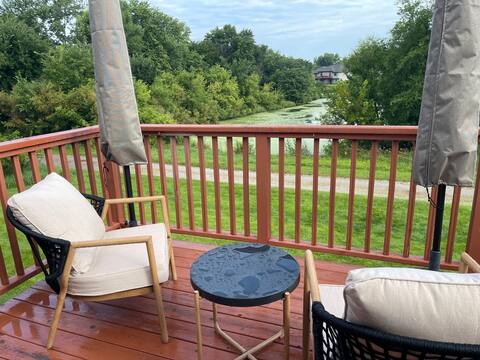 Pondside Boho Split Level Home