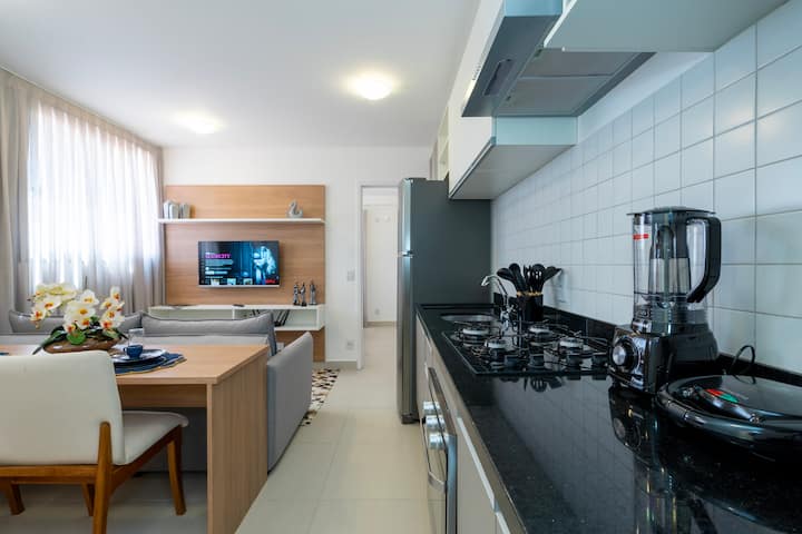 Ap02- Apartamento Prox. Metrô /Cgh/sp Expo E Ceic - São Paulo