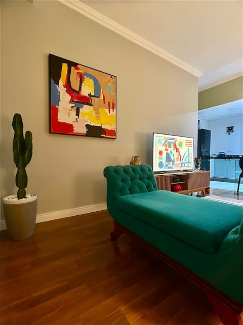 Successful Airbnb property: Cozy apartment on Paulista Avenue in São Paulo