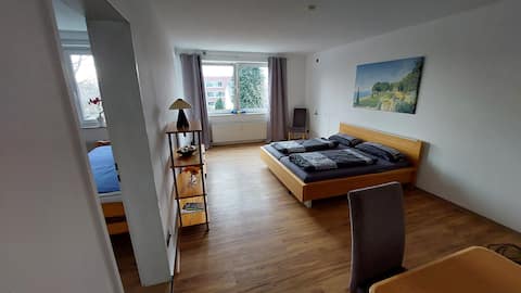 1.5 room apartment right next to the S-Bahn station