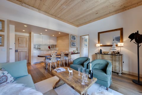 Successful Airbnb property: The cocoon of the center of Val d'Isère + parking in Val D'isère