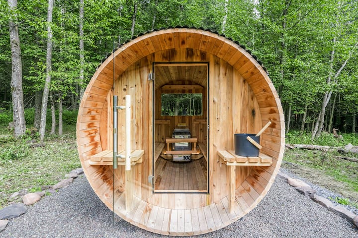 Scandi A-Frame w/Hot Tub & Sauna - Houses for Rent in Prattsville