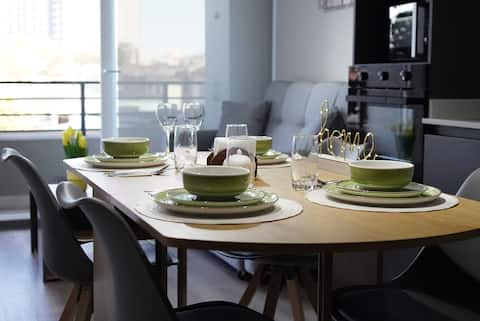 New, Charming & Equipped Apartment in Santiago