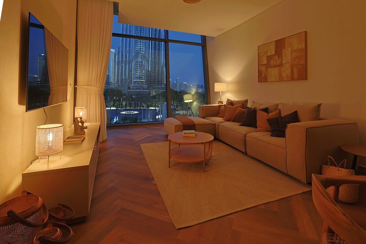 Furnished Apartment with Burj Khalifa View | Burj Vista 5