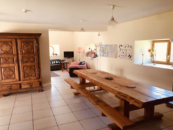 Grand Gîte De Charme -Le Grenier - La Chaise-Dieu