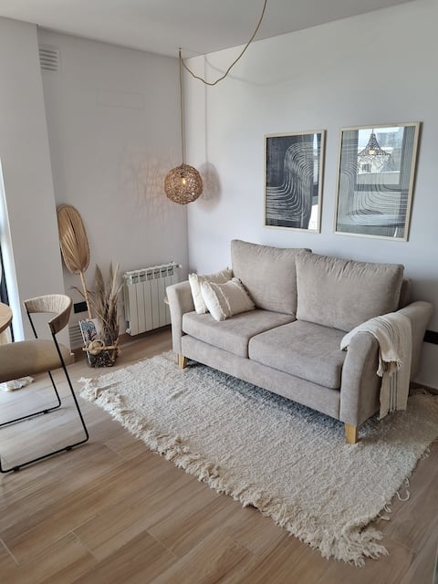 Successful Airbnb property: Warm, bright and cozy apartment downtown in Bahía Blanca