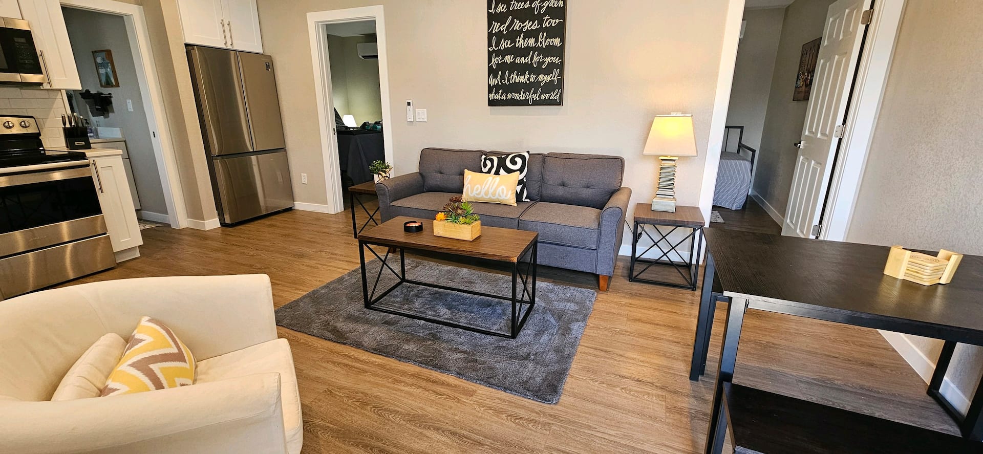 Brighton 2BR | Quiet Area, Workspace & Parking
