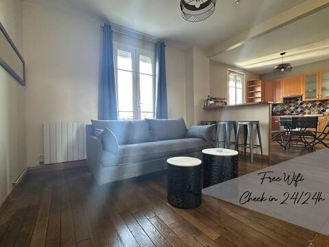 T3 with terrace in Saint Brice