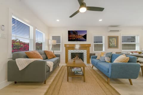 Popular Airbnb listing: Mid-Century Craftsman Home Walkable Normal Heights in Mid City:Normal Heights