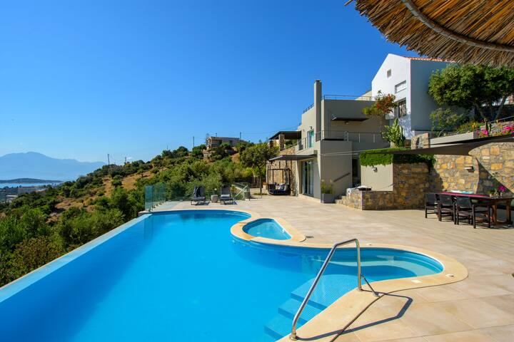 Villa Sophia – Infinity Pool – Anemos Villas gallery image 3