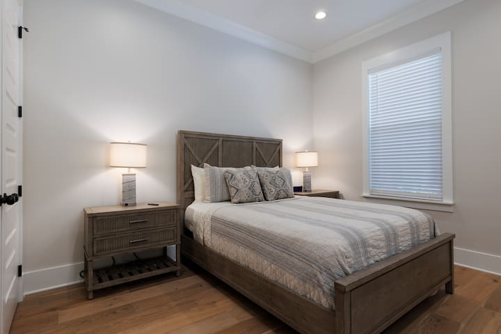 Guest Bedroom #1 with Queen bed and Smart TV