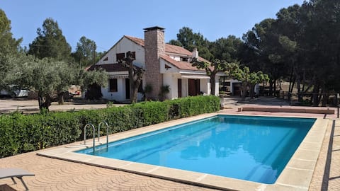 House surrounded by nature
