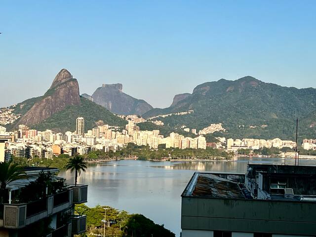 Flat with amazing view to Lagoa