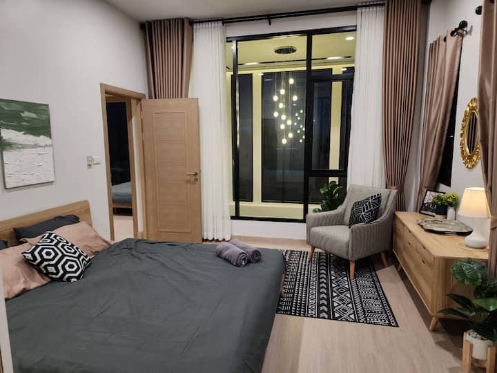 Chambre principale : lit King Size