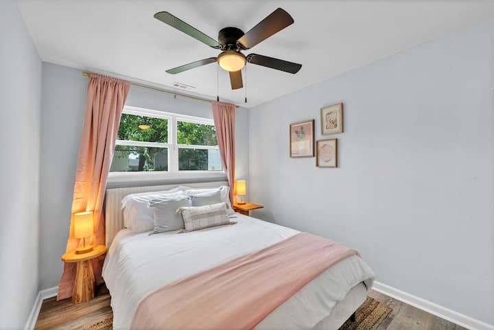 Spálňa s útulným prostredím