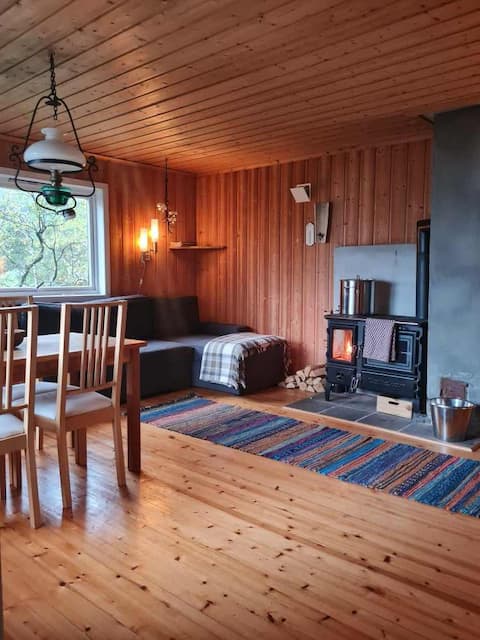 Mini cabin in the middle of nature