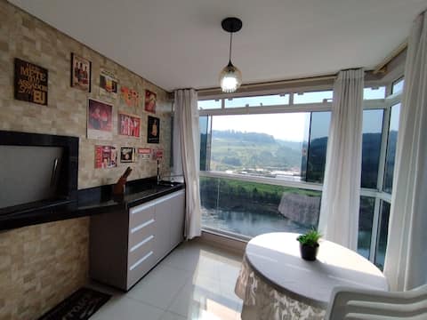 Successful Airbnb property: Beautiful apartment in Piratuba-SC in Piratuba