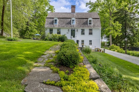 Historic John Burrows House in Downtown Mystic