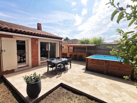 La Maison du Lac*Private pool*Air conditioning*Quiet*Wi-Fi