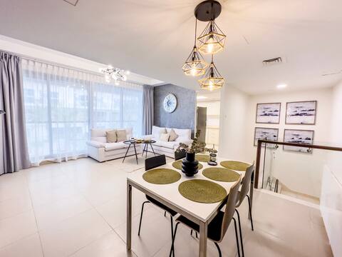 Duplex Apartment with Balcony and Terrace