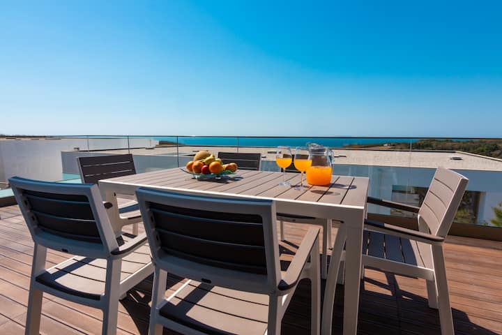 Spectacular Ocean-view Linked Villa -12b - Atalaia