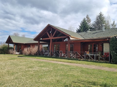 Beautiful country house on a plot