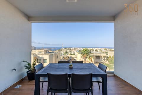 Bright 3BR Apartment in Mellieħa with Balcony