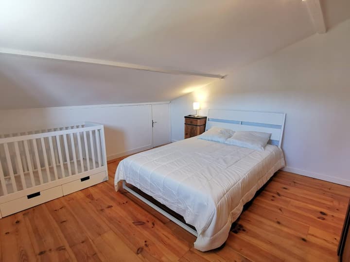 habitación piso cama doble 140