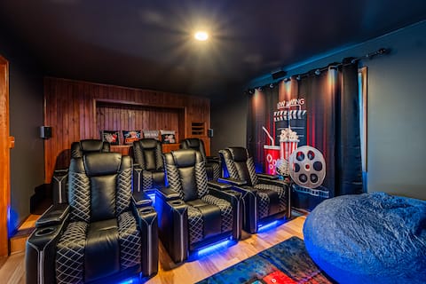 Horseshoe Acres - Home theater, spa room, hot tub