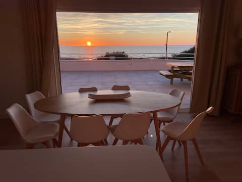 Sea-facing villa with terrace