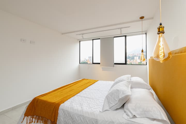 Vista abierta habitación número 2.