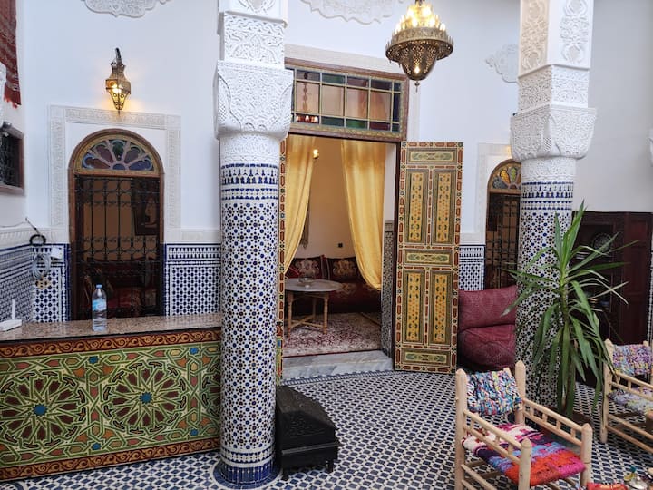 Riad Zerbtana,  Chambres Chefchaouen. - フェス
