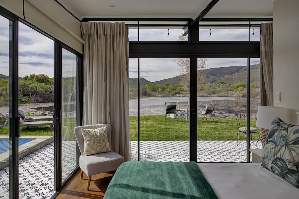 Lily Pond, on a Worcester wine farm, Worcester, Western Cape, South Africa, photo 4 of 10
